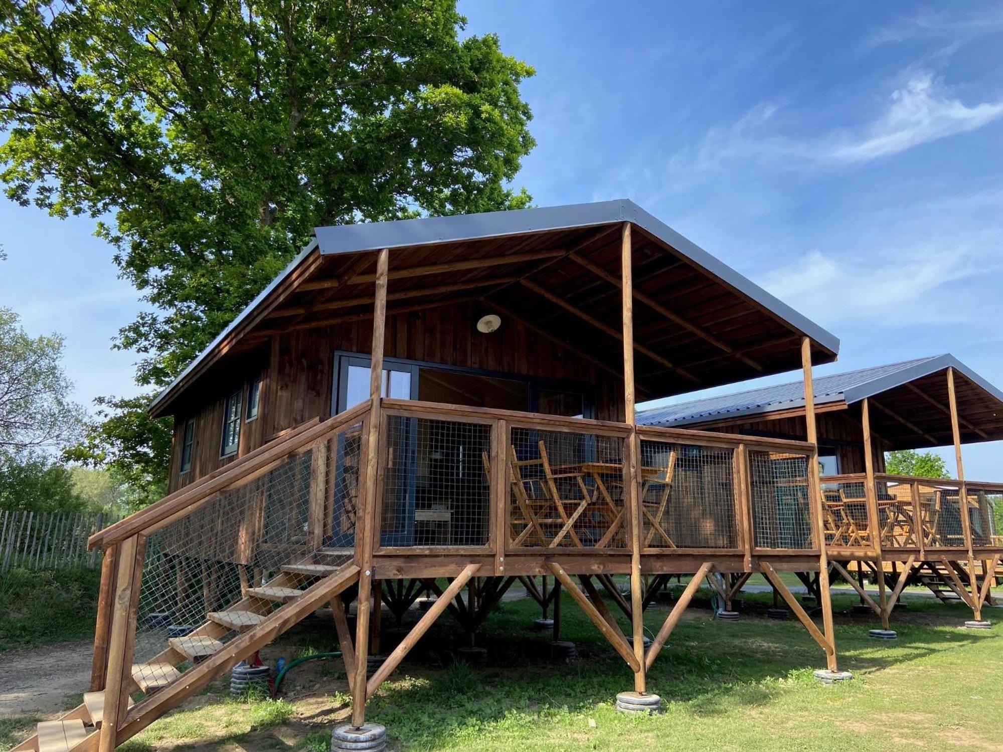 Camping De La Plage De Cleut-Rouz Fouesnant Exterior foto