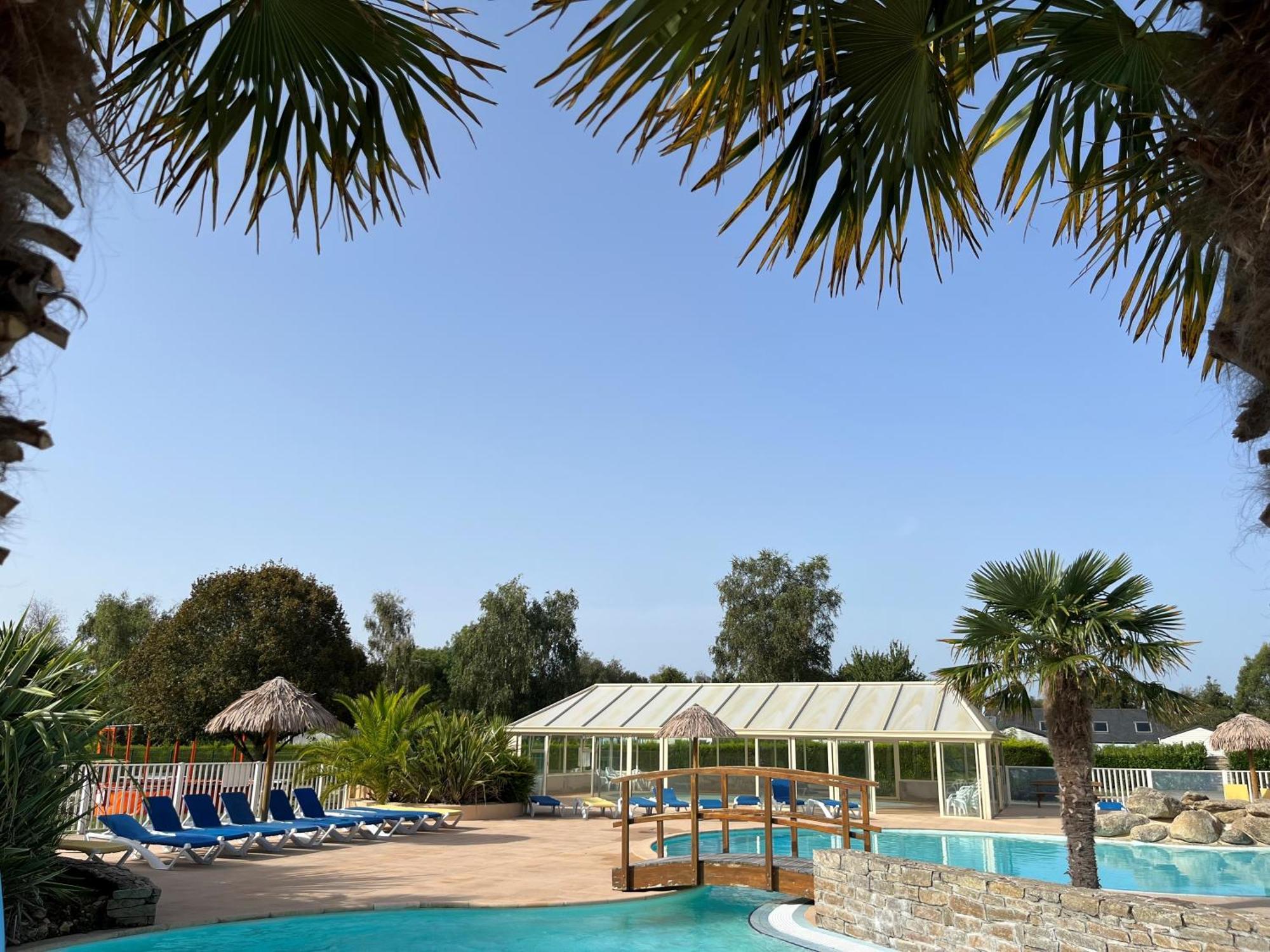 Camping De La Plage De Cleut-Rouz Fouesnant Exterior foto