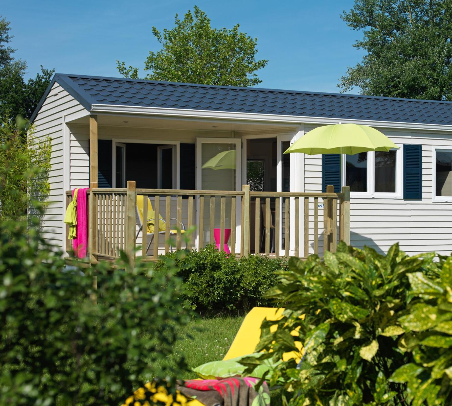 Camping De La Plage De Cleut-Rouz Fouesnant Exterior foto